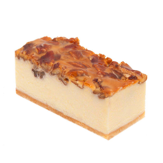 Pecan Cheesecake Slice