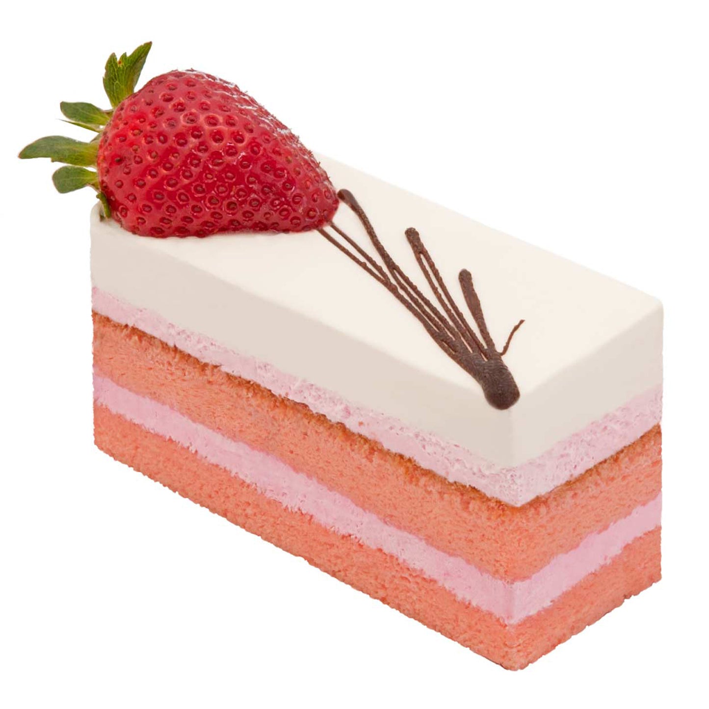 Strawberry Cake Slice