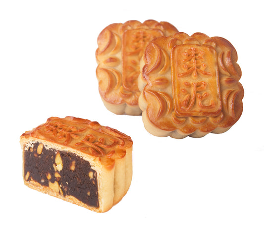 Mini Mooncake Jujube & Walnut (8pk)