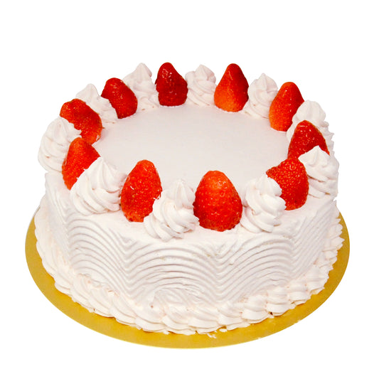 Strawberries & Cream Cake